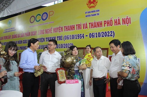 Hà Nội: Xây dựng điểm giới thiệu quảng bá OCOP gắn với du lịch làng nghề