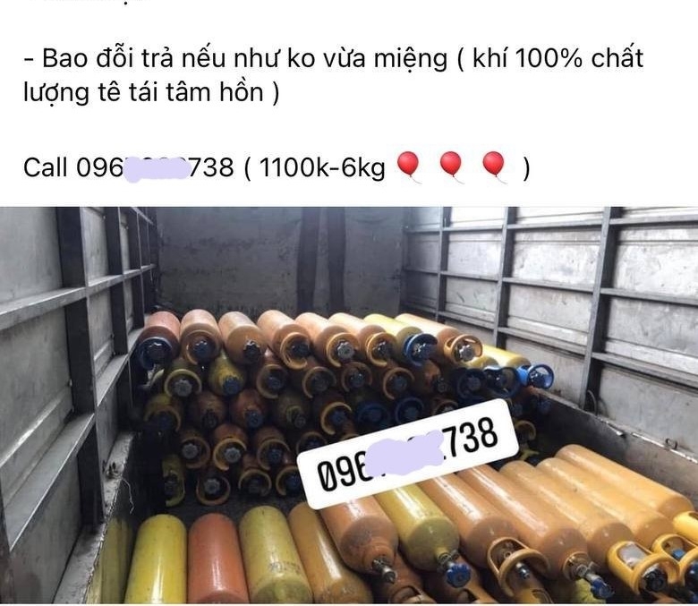 Bài 2: Về kho chứa khí N2O tại xã Nhị Bình, TP Hồ Chí Minh: Phạt hành chính điểm kinh doanh, chứa khí N20, liệu có đủ?