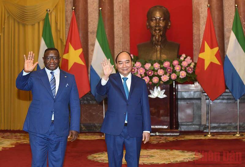 Tăng cường hơn nữa quan hệ hợp tác hữu nghị giữa Việt Nam-Sierra Leone