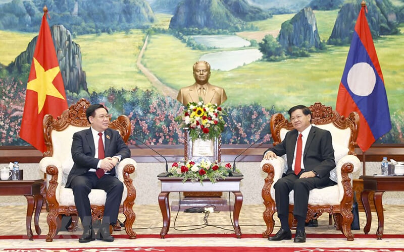 Quan hệ hữu nghị đoàn kết đặc biệt và hợp tác toàn diện Việt Nam-Lào ngày càng tốt đẹp, vững chắc