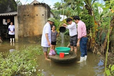 Bộ Y tế đề nghị đảm bảo nước sạch, vệ sinh môi trường trong mùa mưa lũ