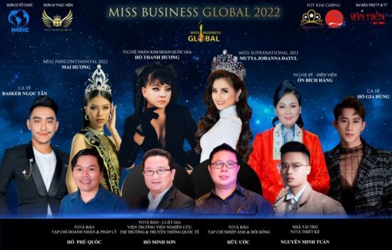 Khởi động và tuyển sinh cuộc thi Miss Business Global – Hoa hậu Doanh nhân Toàn cầu 2022