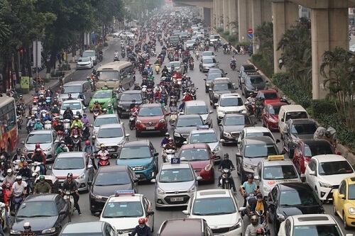 Hà Nội: Tổ chức lại giao thông tại nhiều điểm nóng ùn tắc